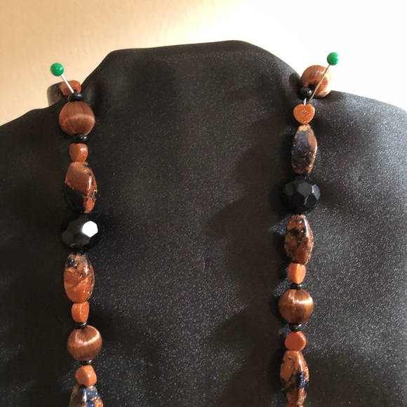 HANDMADE ONE OF A KIND 28.5” NECKLACE - Picture 4 of 8